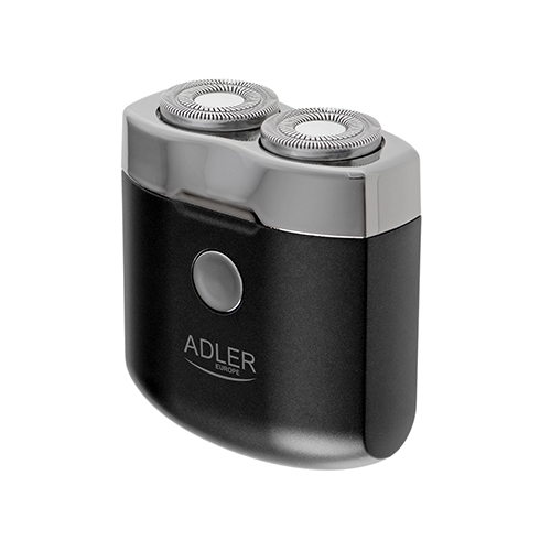 Cestovný holiaci strojček Adler - USB s 2 hlavami